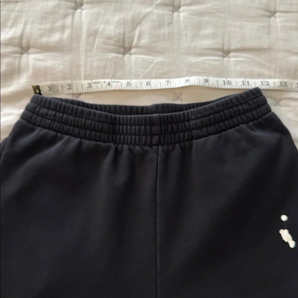 Jordan Kids Black Sweatpants with White Logo - Picture 3 of 8
